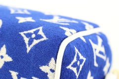 Louis Vuitton Blue Monogram Velvet Match Speedy 20 Bandouliere Mini 68lk523s
