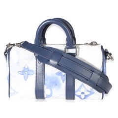 Louis Vuitton Blue Monogram Watercolor Keepall XS