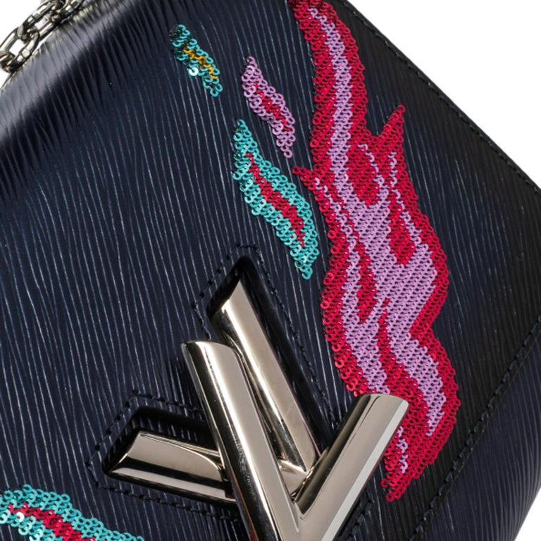 Bonhams : Navy Blue Sequin Bird PM Twist Bag, Louis Vuitton, c