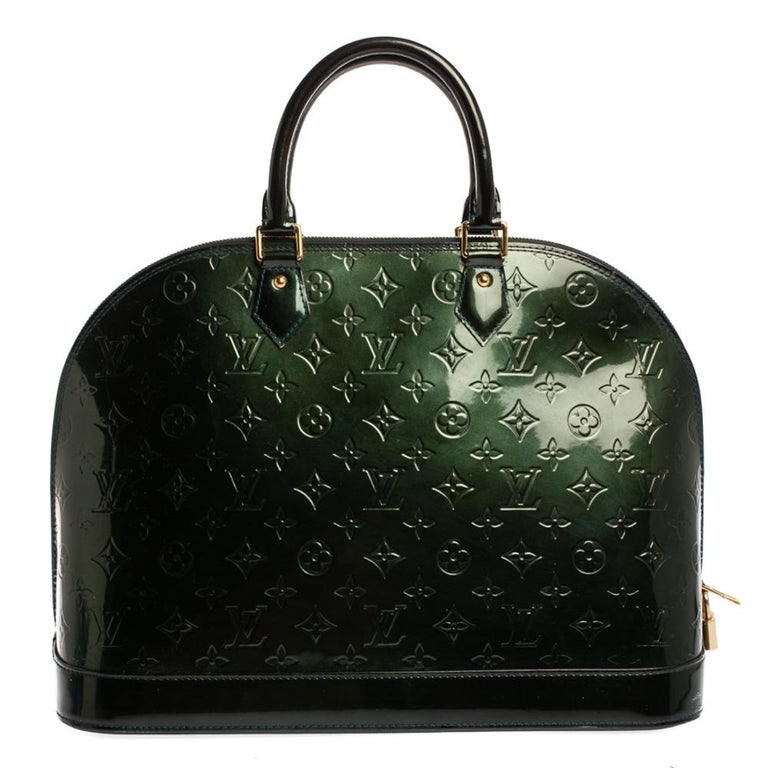 Louis Vuitton Alma Handbag Monogram Vernis BB at 1stDibs
