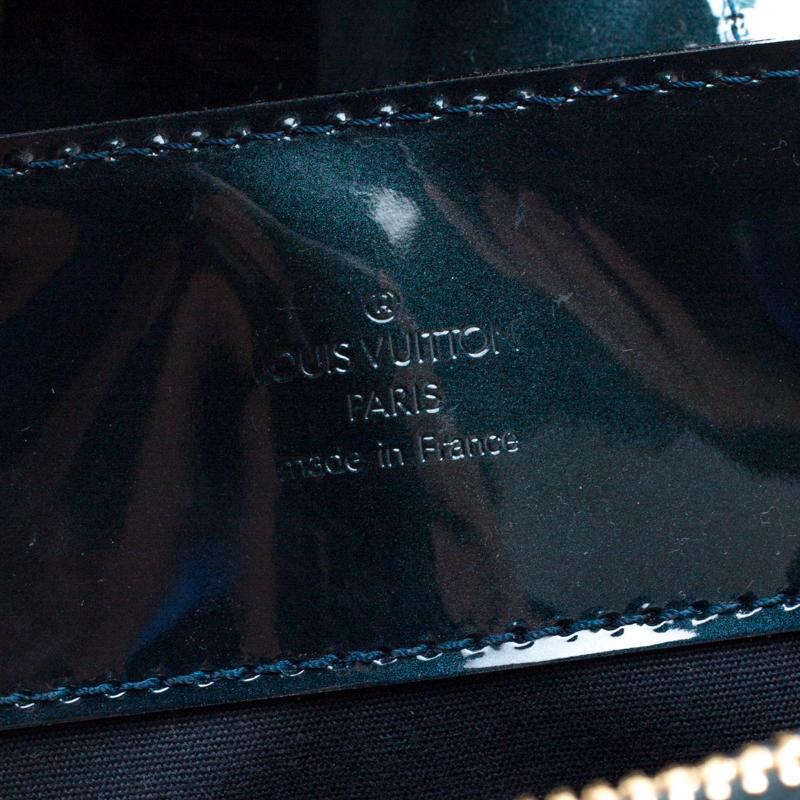Louis Vuitton Blue Nuit Monogram Vernis Melrose Avenue Bag 5