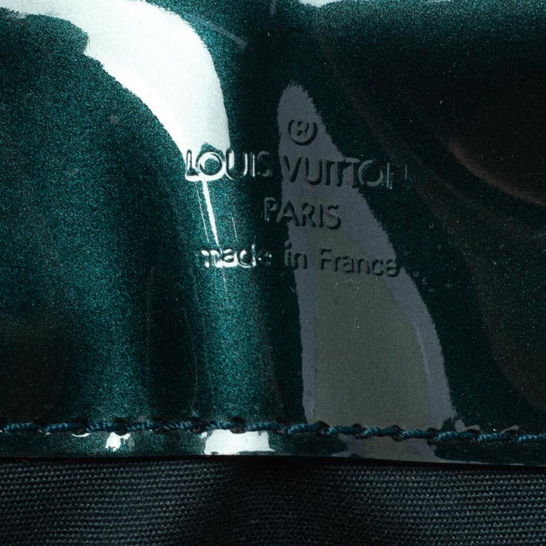 Louis Vuitton Blue Nuit Monogram Vernis Melrose Avenue Bag For Sale 6
