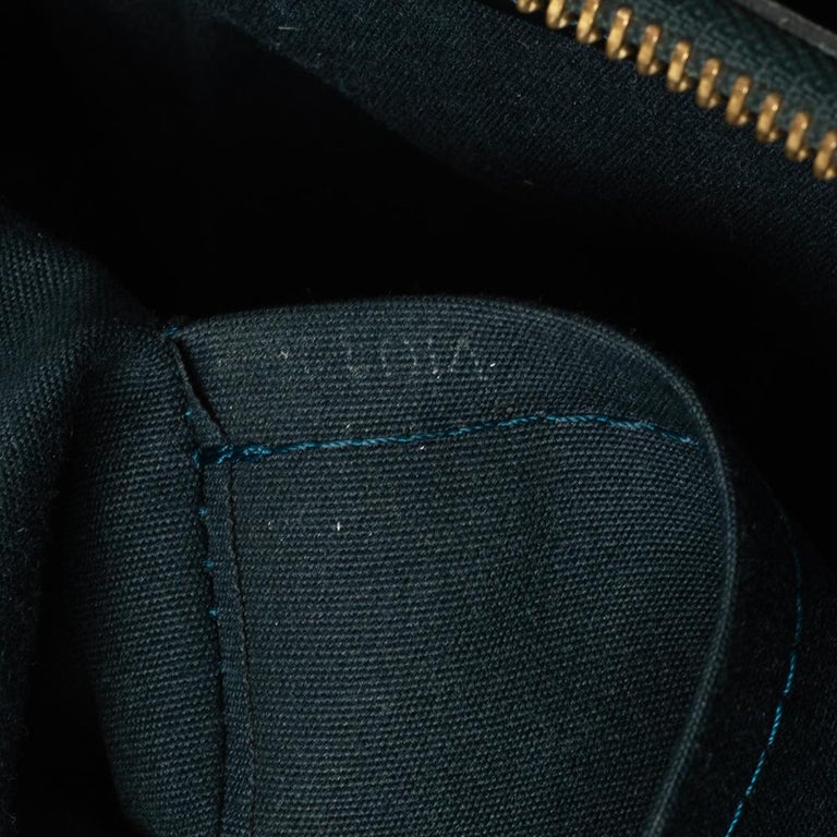 Louis Vuitton Blue Nuit Monogram Vernis Melrose Avenue Bag For Sale 7
