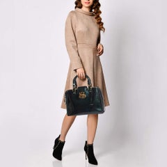 Louis Vuitton Blue Nuit Monogram Vernis Melrose Avenue Bag