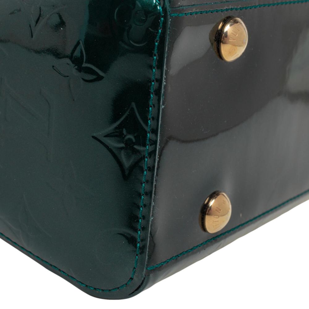 Louis Vuitton Blue Nuit Monogram Vernis Patent Leather Melrose Avenue Bag 2