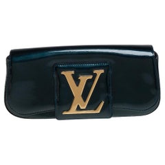 Louis Vuitton Blue Nuit Vernis Sobe Clutch