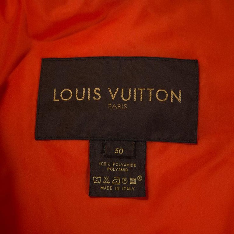 Louis Vuitton Down Jacket Size 50 Blue RM062M Nylon99% Polyurethane1%