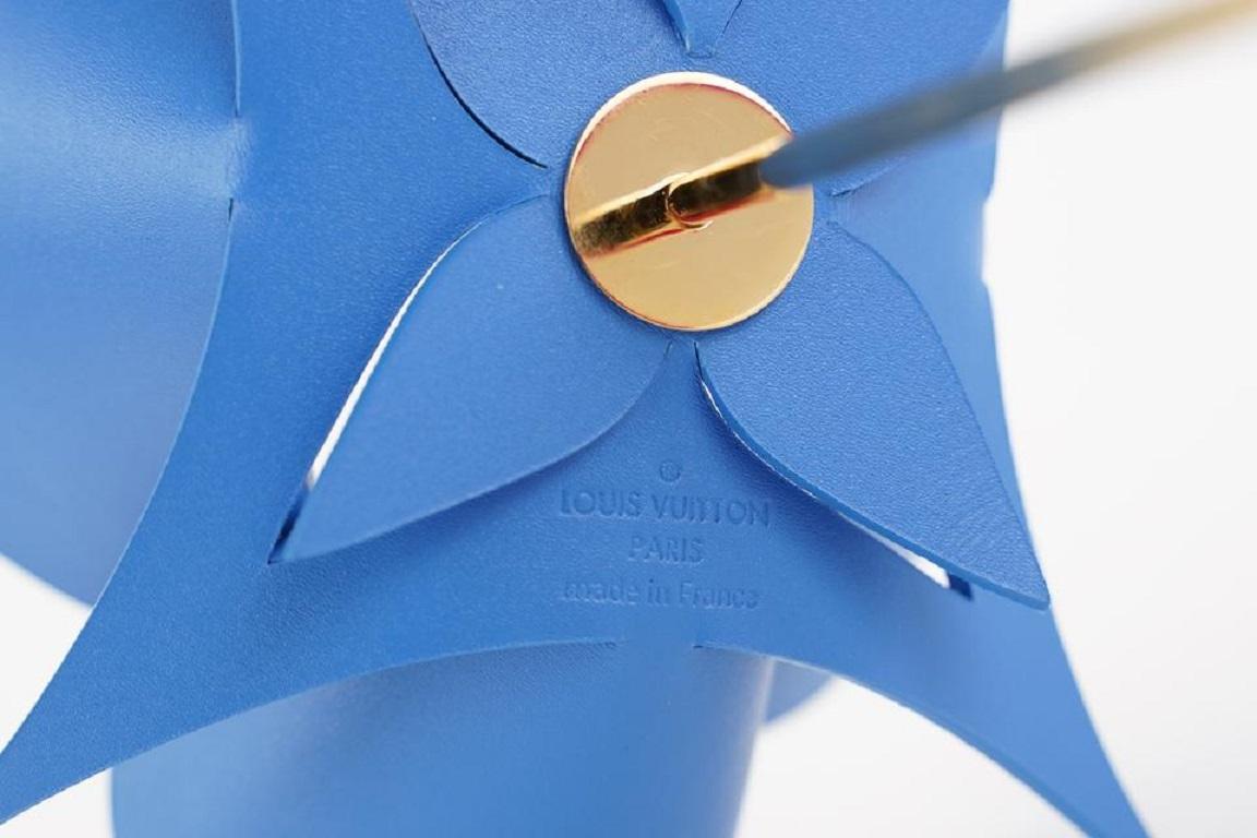 Louis Vuitton Blue Objet Nomades Origami Flower by Atelier Oi 371lvs225 For Sale 2