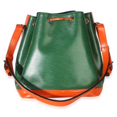 Louis Vuitton Blue Orange Epi Petit Noe NM