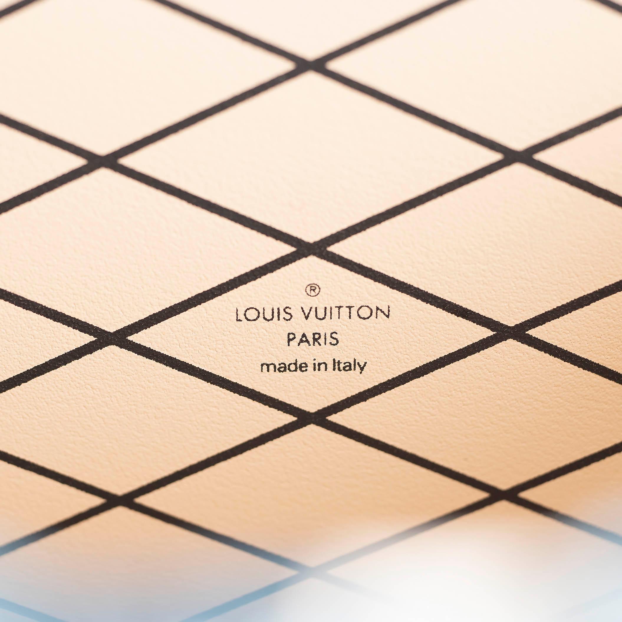 LOUIS VUITTON blue PETITE MALLE PYTHON Crossbody Bag 3