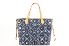 Louis Vuitton Blue Since 1854 Monogram Neverfull MM tote bag 323lvs223