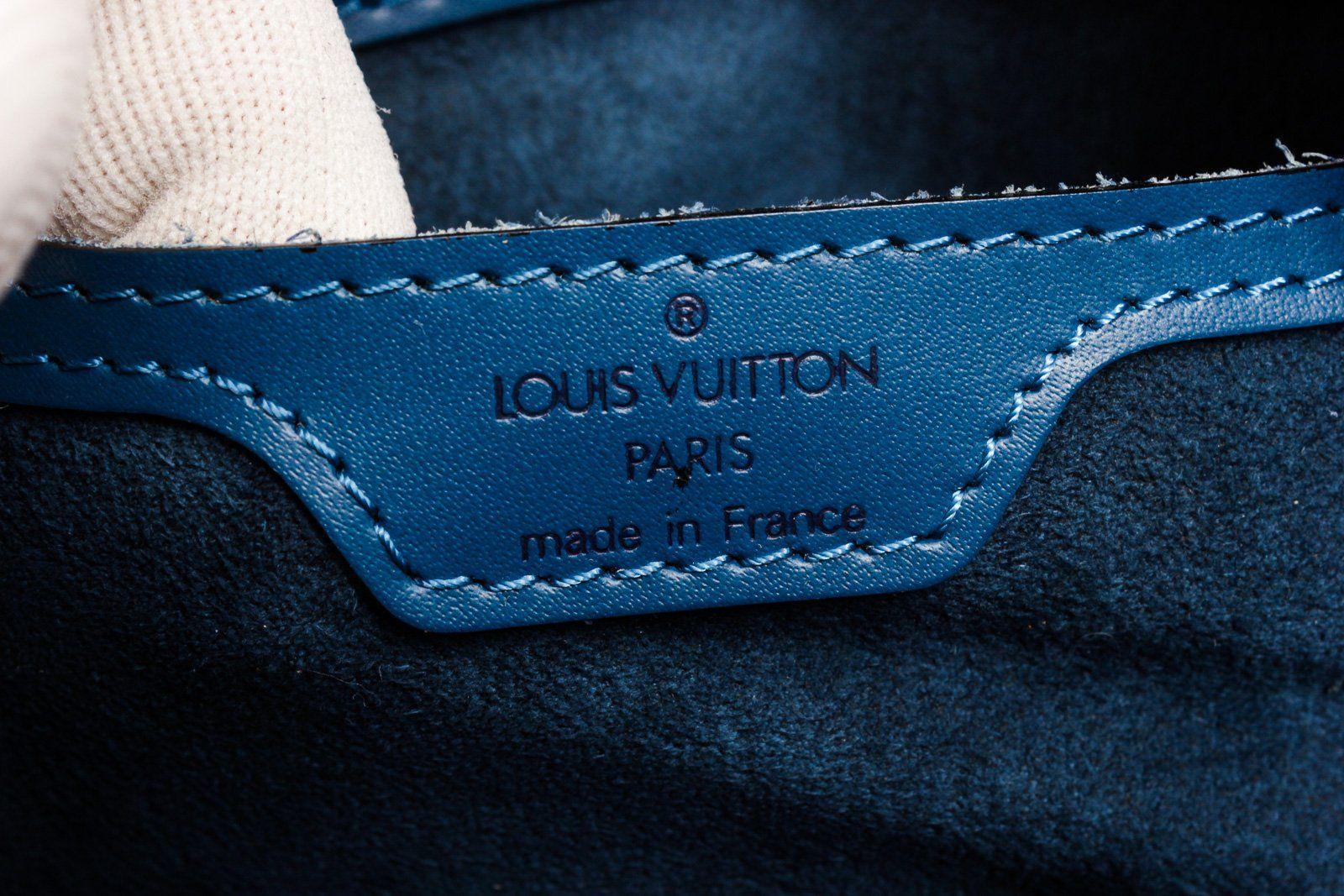 Women's or Men's Louis Vuitton Blue Soufflot Shoulder Bag