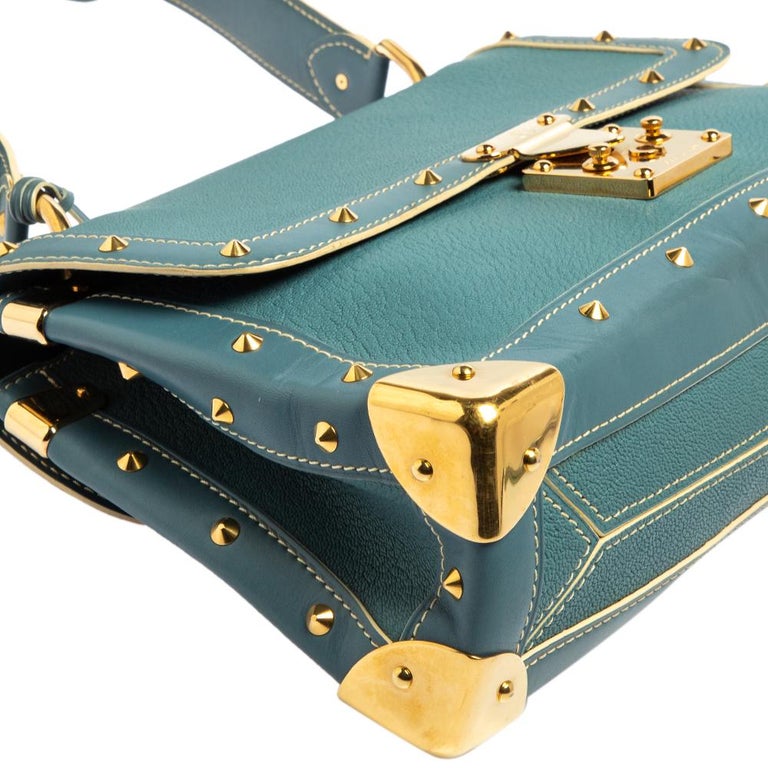 Louis Vuitton Blue Suhali Leather Le Talentueux Bag at 1stDibs