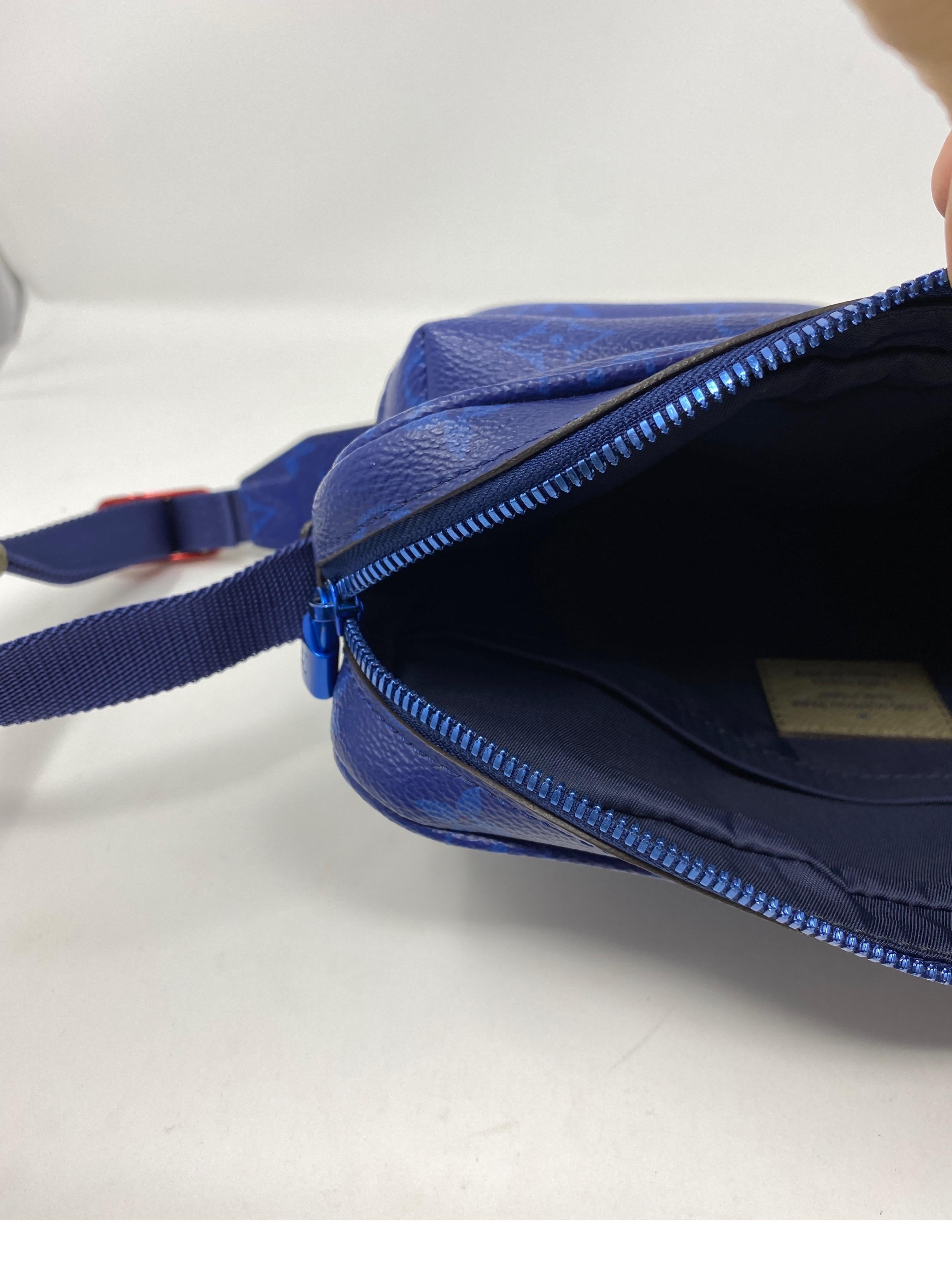 Louis Vuitton Blue Taigarama Monogram Outdoor Bag 14