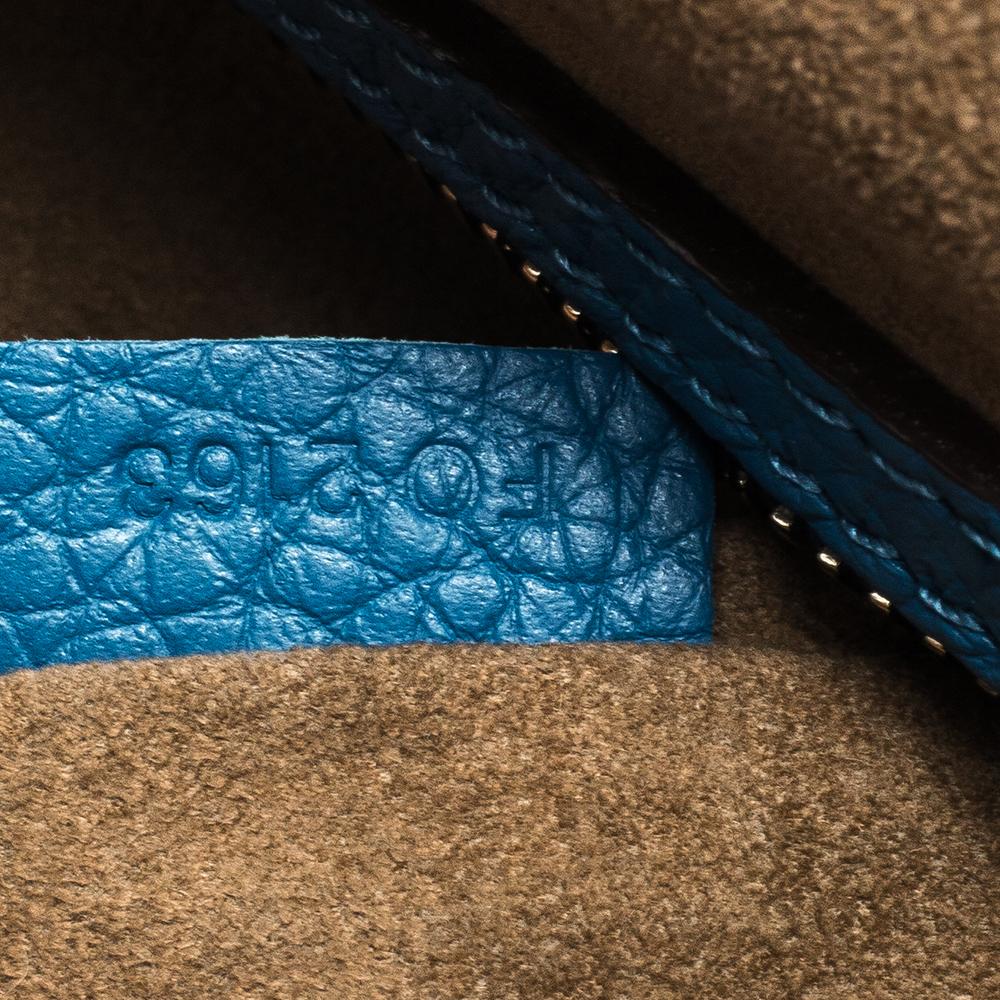 Louis Vuitton Blau Taurillon Leder Keepall Bandouliere 45 5