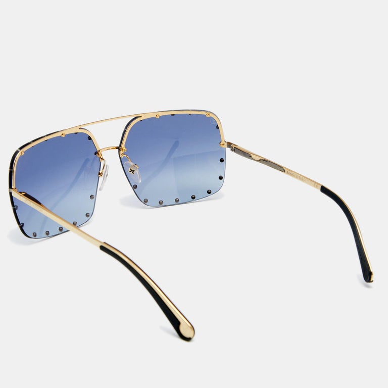 Louis Vuitton The Party Square Gradient Blue Sunglasses - Z2354W