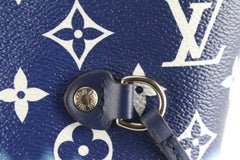 Louis Vuitton Blue Tie Dye Monogram Escale Neverfull MM Tote 15lk69s