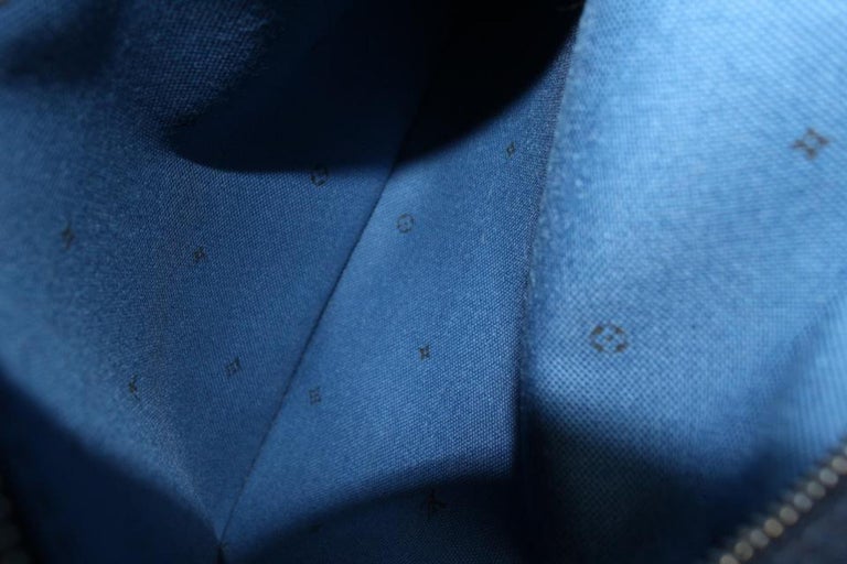Louis Vuitton Blue Tie Dye Monogram Escale Neverfull MM Tote 15lk69s
