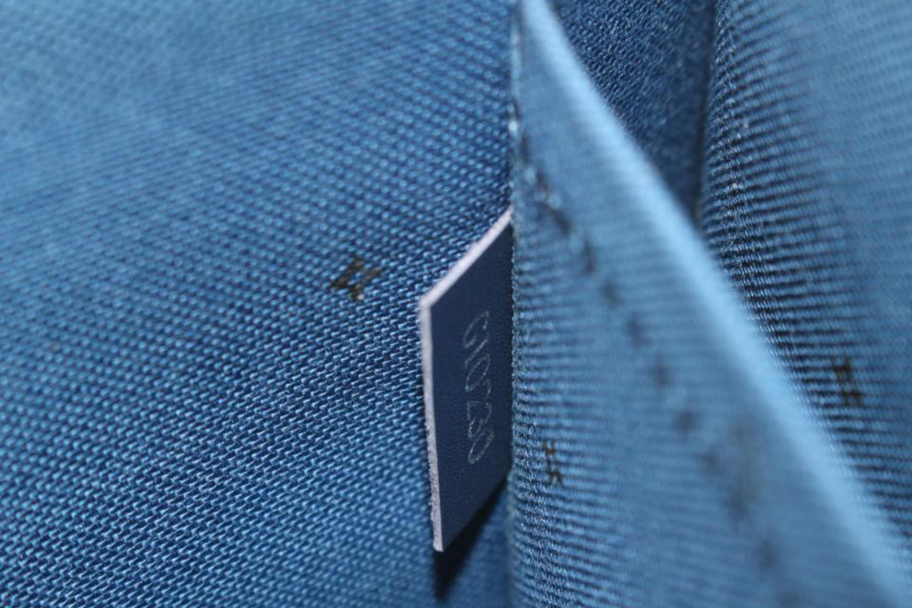 Louis Vuitton Blue Tie Dye Monogram Escale Neverfull Pochette MM or GM 14lk69s 3