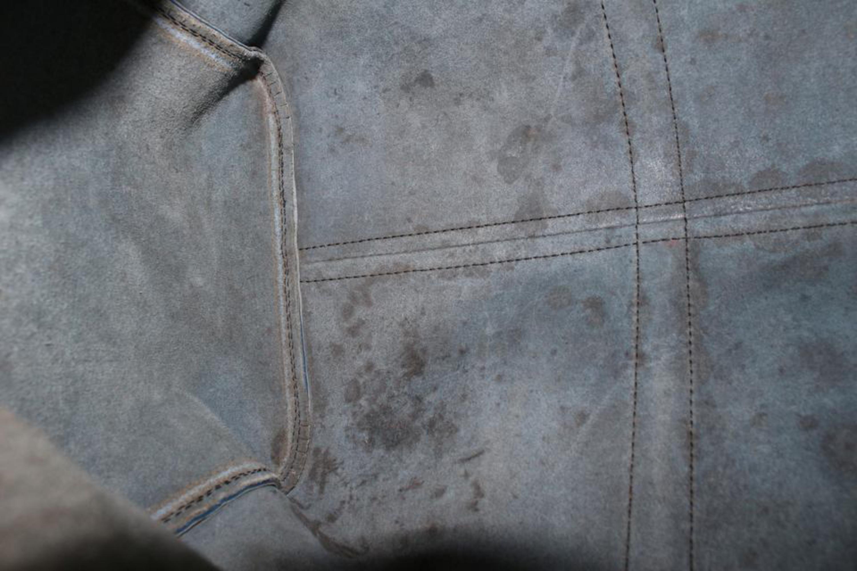 Louis Vuitton Blue Toledo Epi Leather Keepall 45 Duffle Bag 80lk411s 6