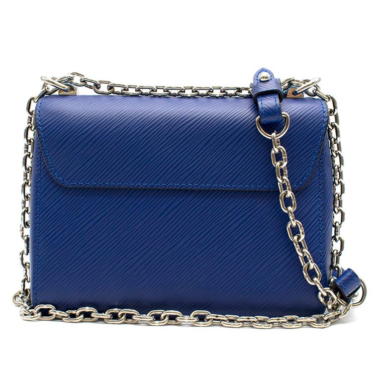 LOUIS VUITTON Blue Epi Twist Shoulder Bag – The Luxury Lady