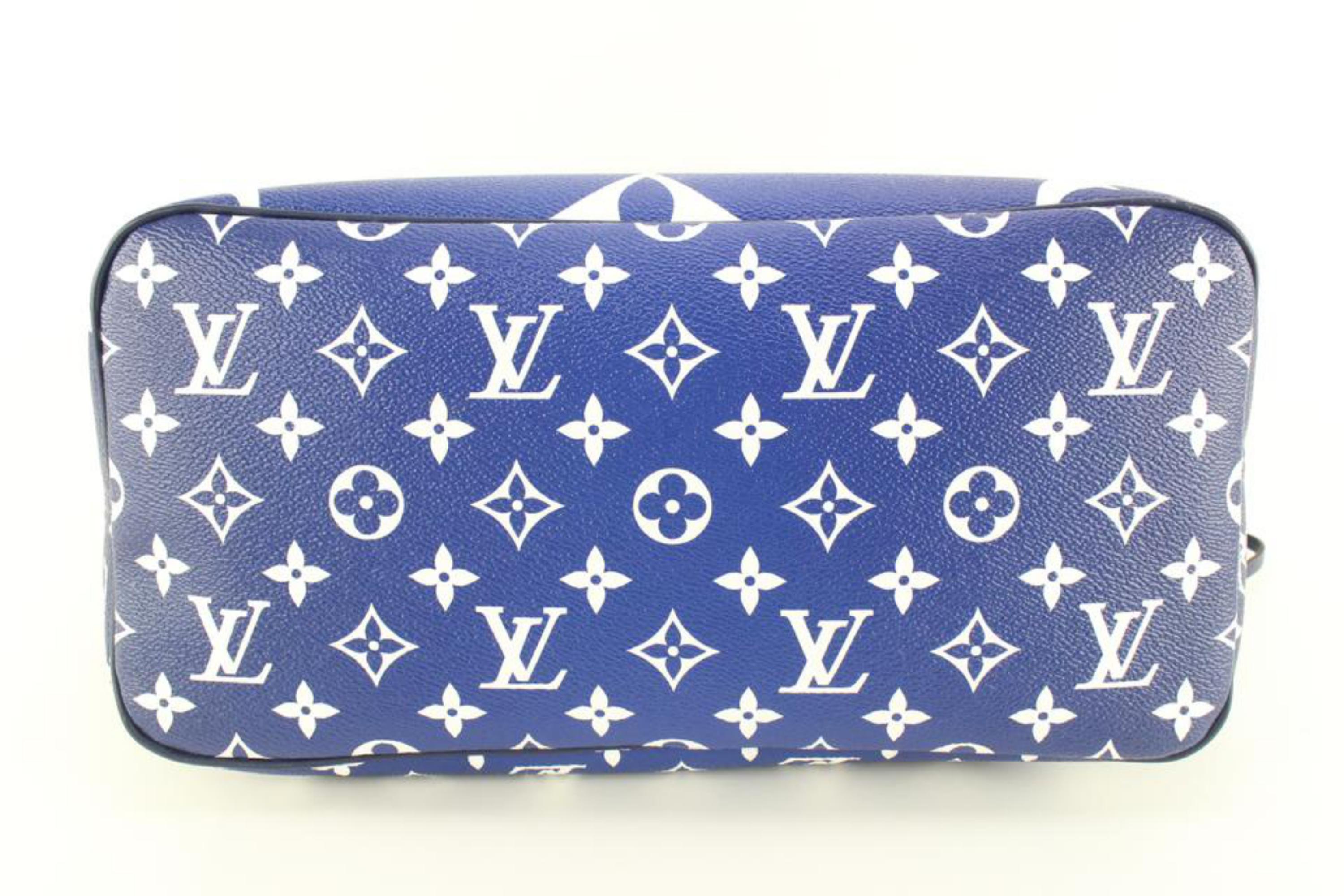 Louis Vuitton Blue Tye Dye Monogram Escale Neverfull MM with Pouch 16lk69s 2
