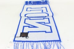 Louis Vuitton Blue x White City Scarf 817lv35