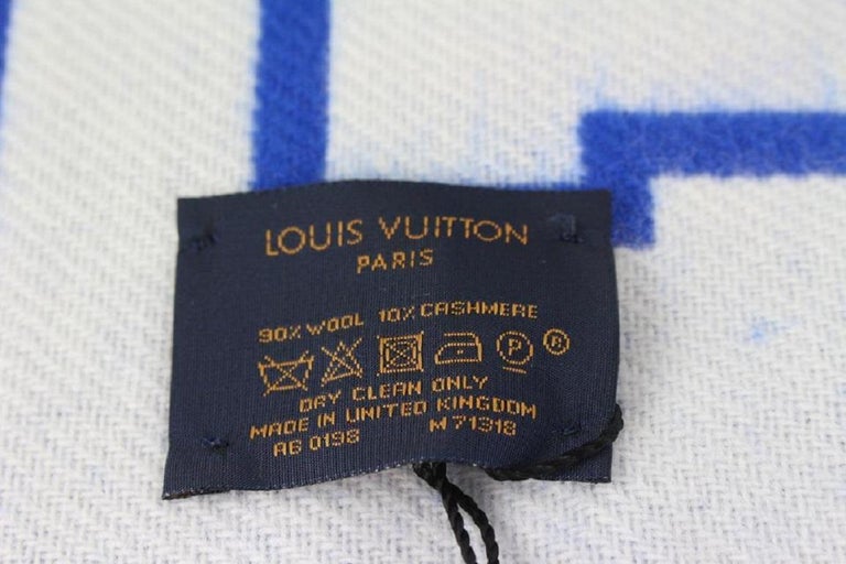 LOUIS VUITTON Blue Scarf – Labels Luxury