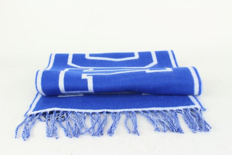 Louis Vuitton Blue x White City Scarf 817lv35 at 1stDibs  city scarfs  sale, blue and white louis vuitton scarf, city scarf sale
