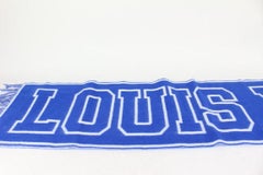 Louis Vuitton Blue x White City Scarf Unisex Men's 817lv33