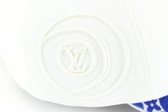 Louis Vuitton Blue x White Jacquard Monogram Match Cap Easy Ou Pas Baseball 17lk
