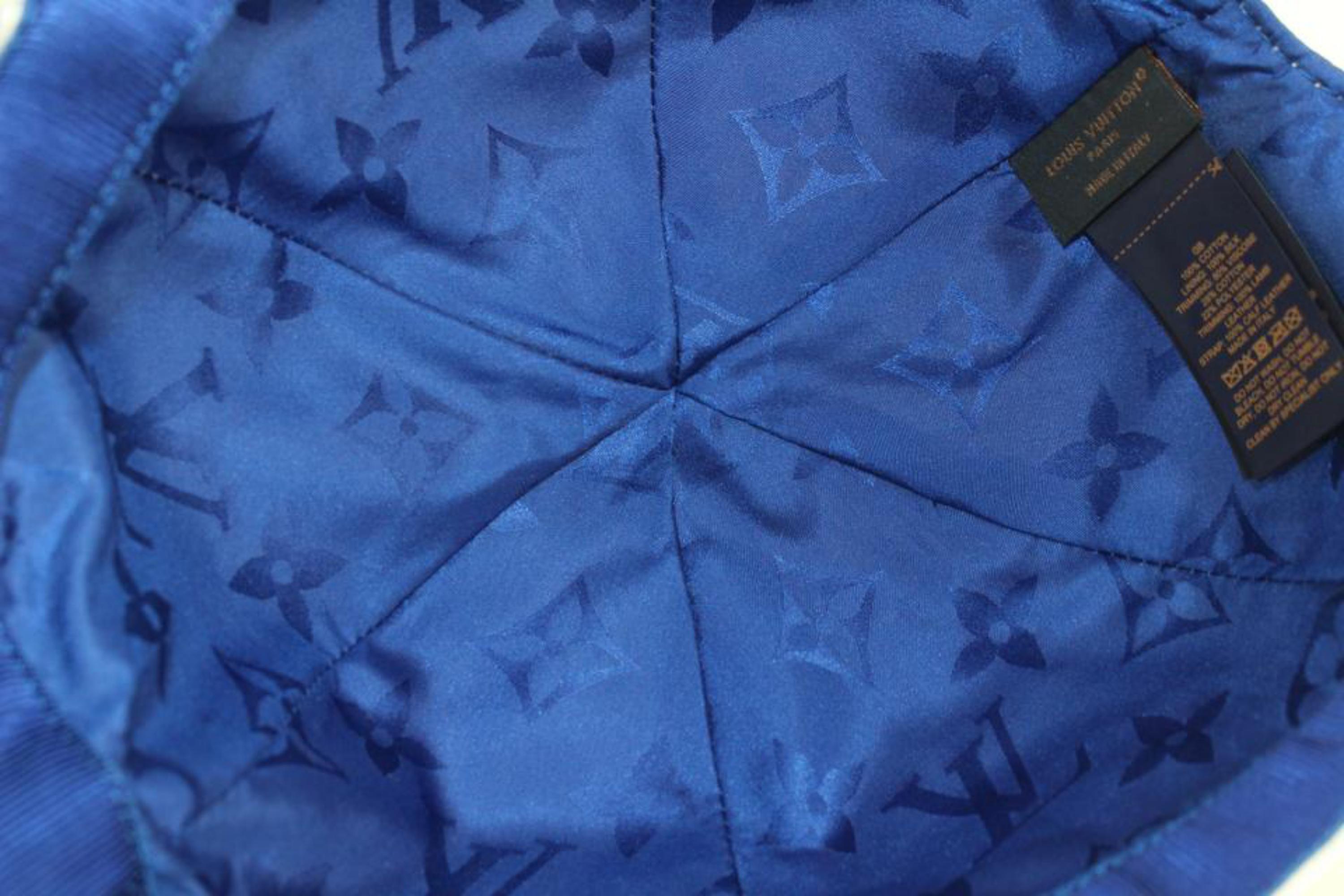 louis vuitton cap blue