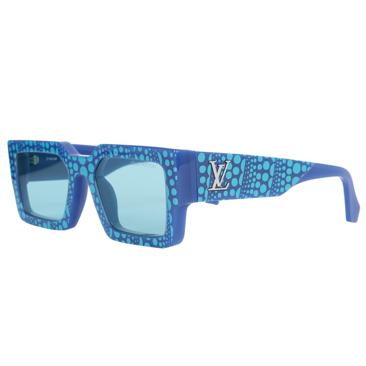 Louis Vuitton Blue X Yayoi Kusama Clash Pumpkin Sunglasses Z1905W 2
