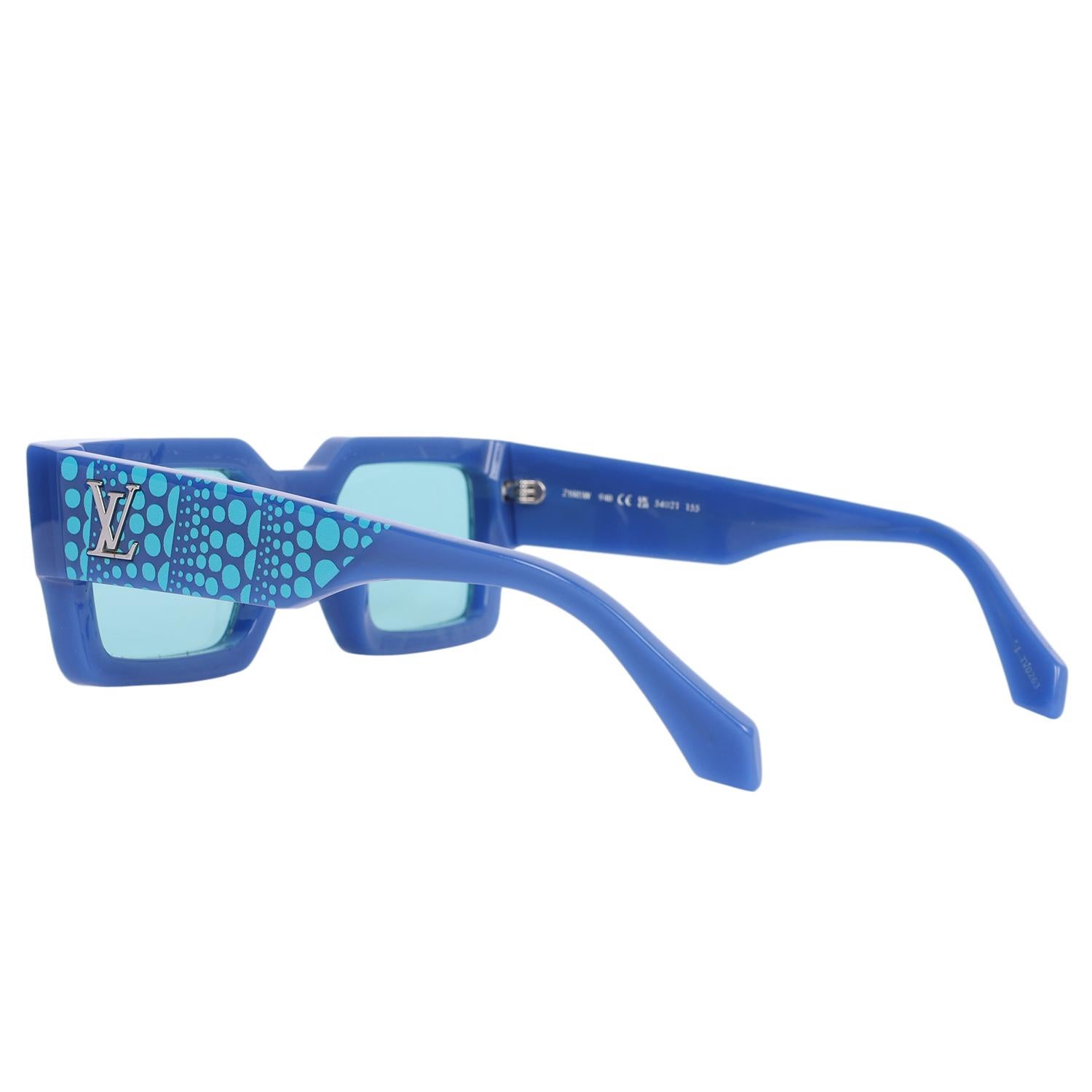 Louis Vuitton Blue X Yayoi Kusama Clash Pumpkin Sunglasses Z1905W 5