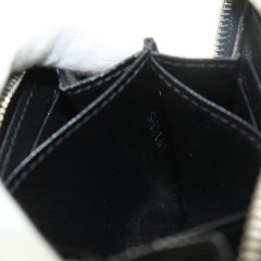 Louis Vuitton Blue Zippy Coin Purse Denim Epi Compact 872715 Wallet