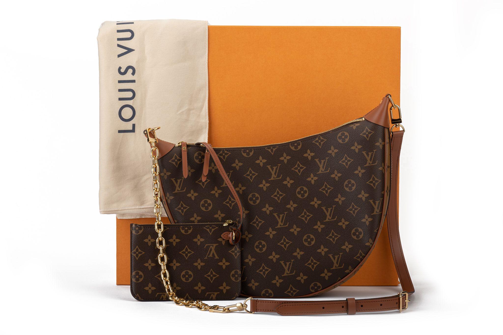 Louis Vuitton BNIB 2 Tone Monogram Hobo Bag For Sale 7