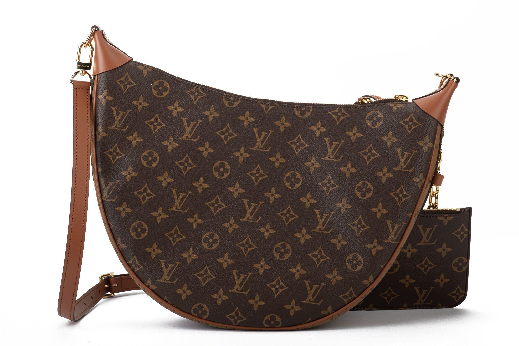 BNIB 2-farbige Monogramm-Hobo-Tasche von Louis Vuitton im Zustand „Neu“ im Angebot in West Hollywood, CA