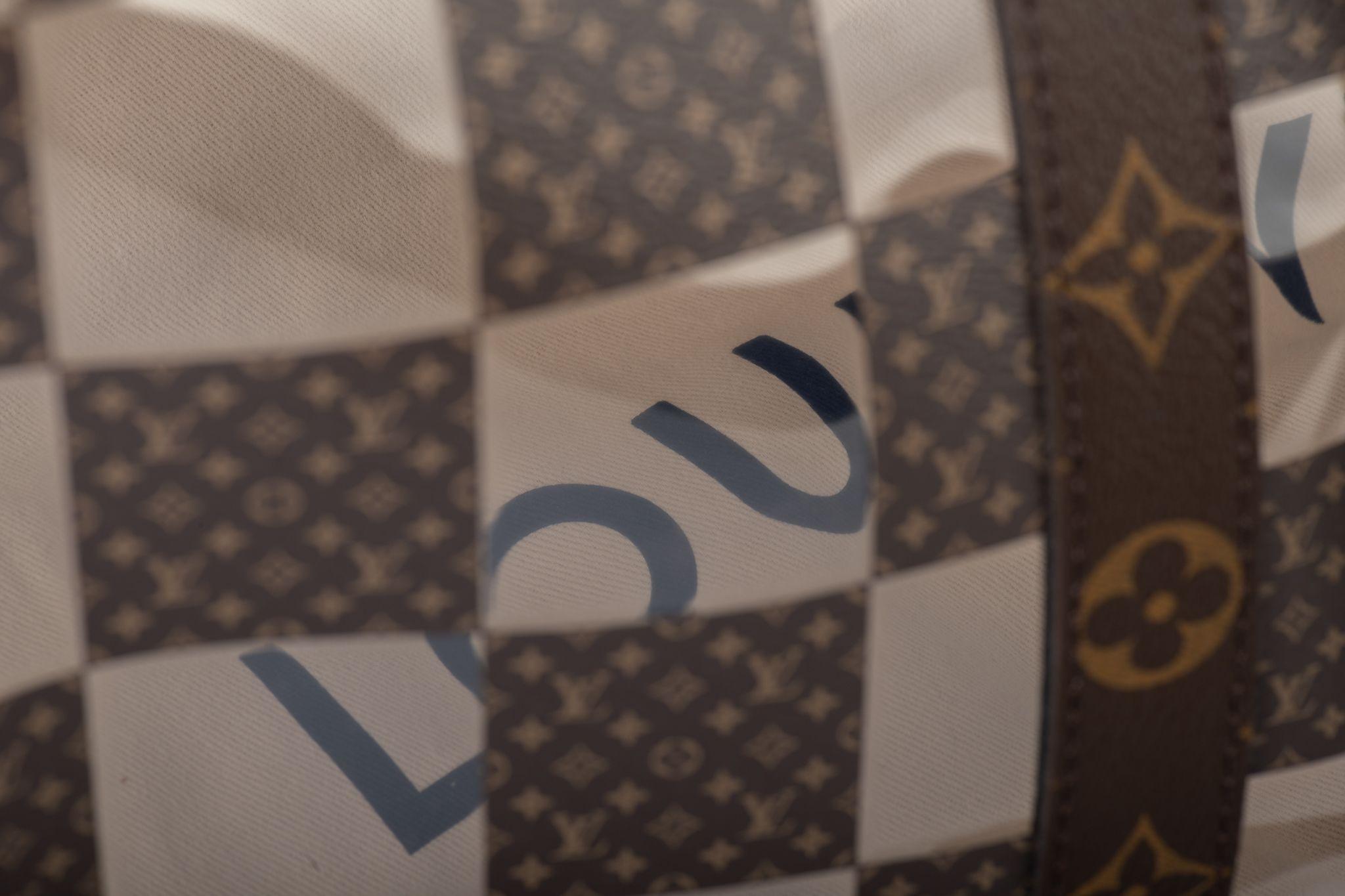Louis Vuitton BNIB Monogram Chess Keepall 50 6