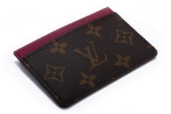 Louis Vuitton BNIB Monogram Magenta CC Case