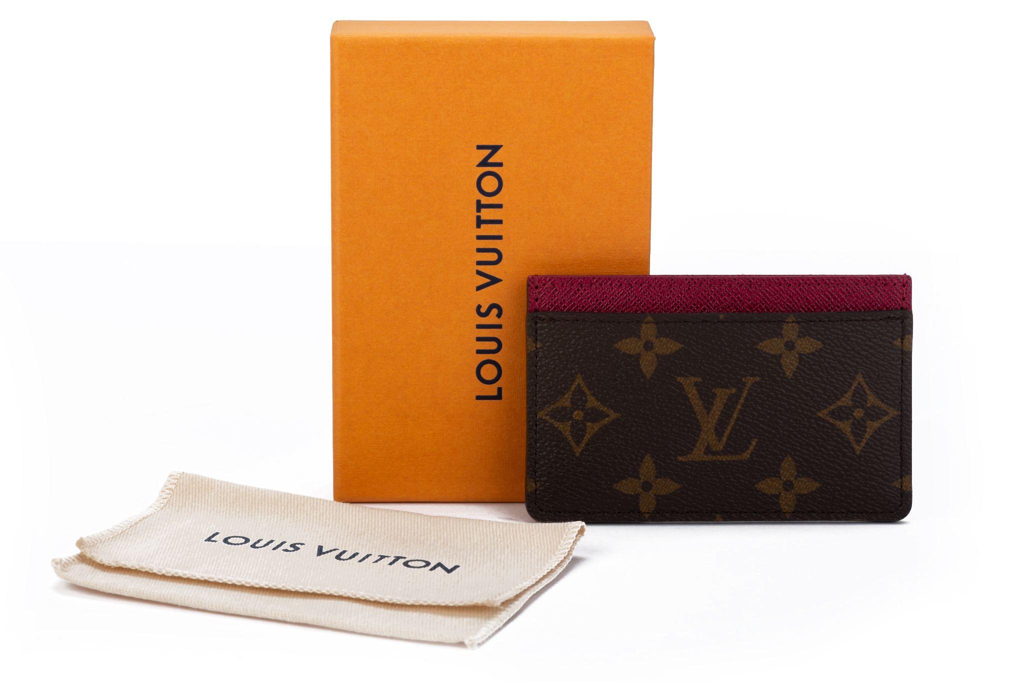 louis vuitton monogram card holder