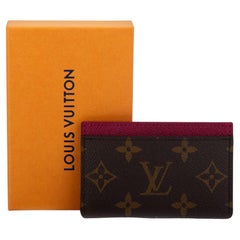 Louis Vuitton BNIB Monogram Magenta CC Case
