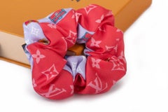 Louis Vuitton BNIB SM Silk Bicolor Scrunchie