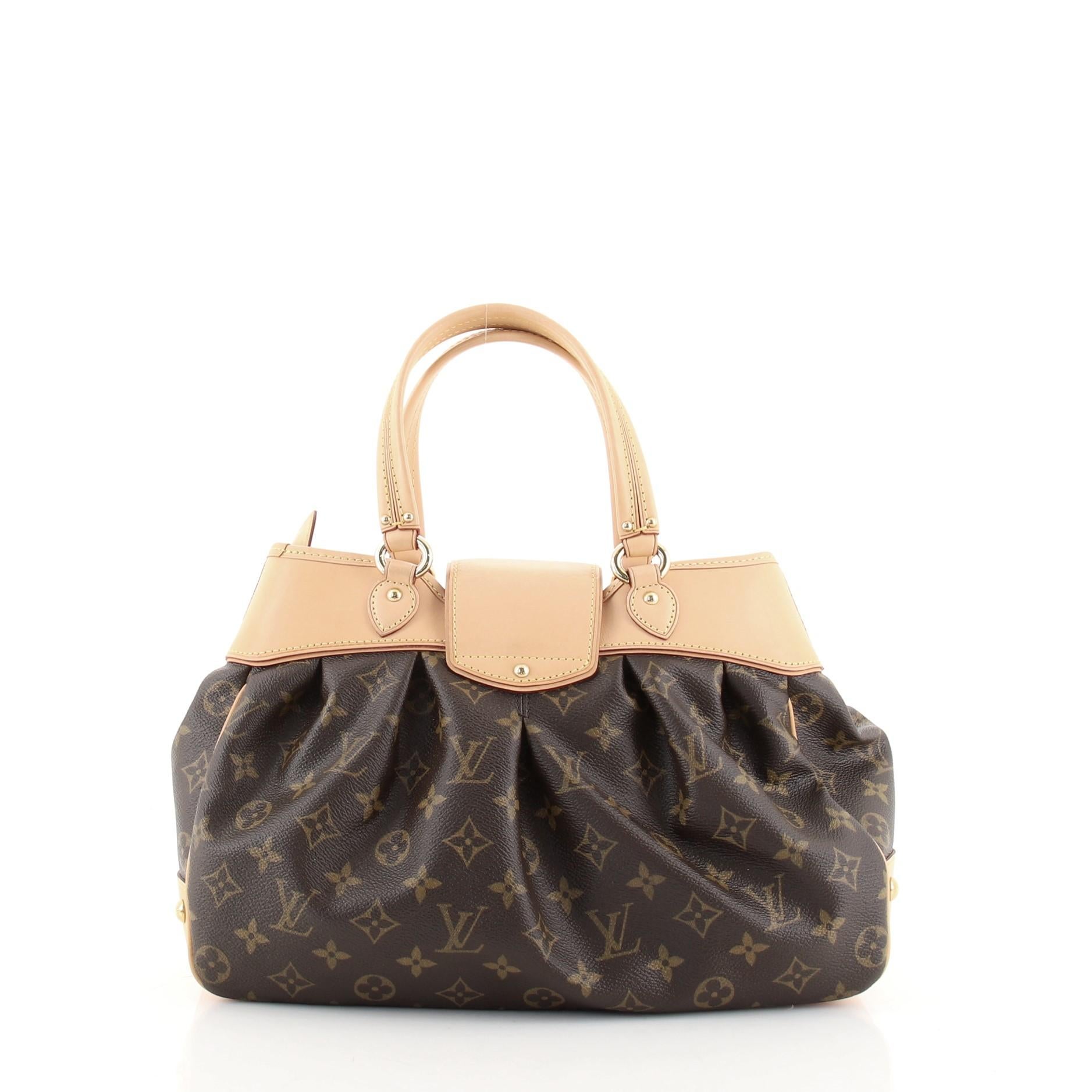 Black Louis Vuitton Boetie Handbag Monogram Canvas PM