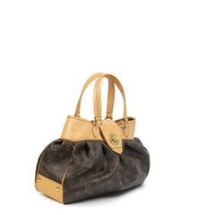 LOUIS VUITTON, Boétie in brown canvas