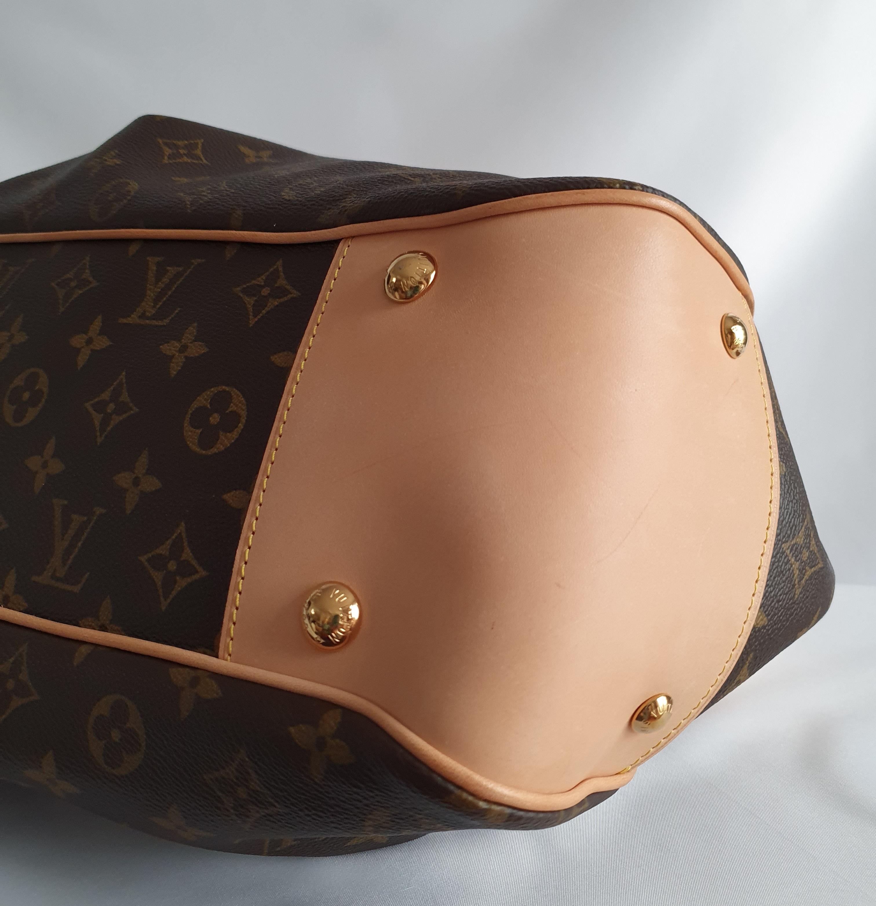 Louis Vuitton, Boetie in brown canvas For Sale 1