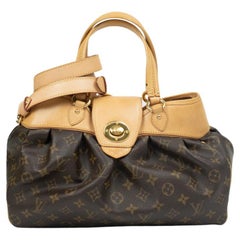 LOUIS VUITTON, Boétie in brown canvas