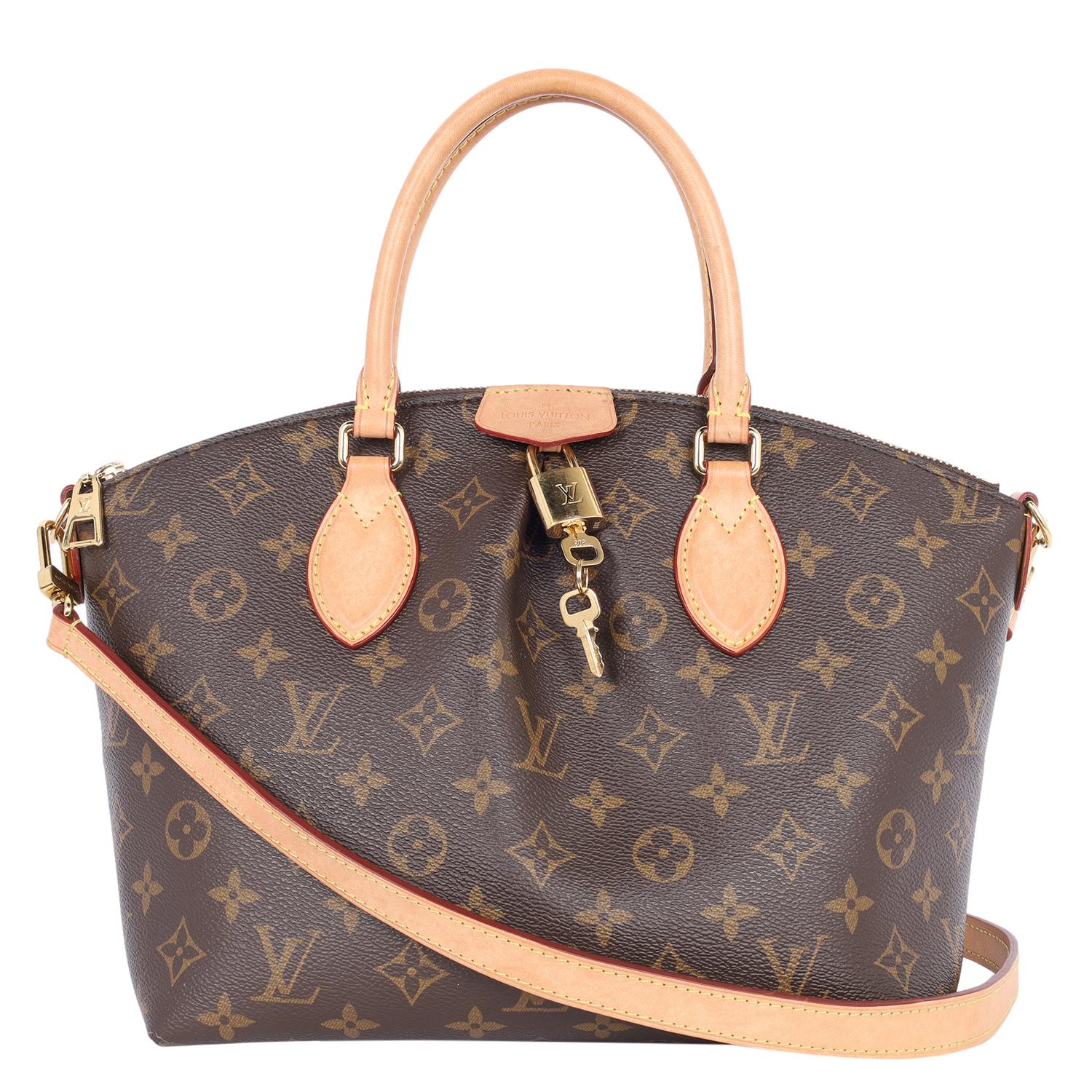 Louis Vuitton Boetie Monogram Canvas Crossbody Bag Brown In Excellent Condition In Salt Lake Cty, UT