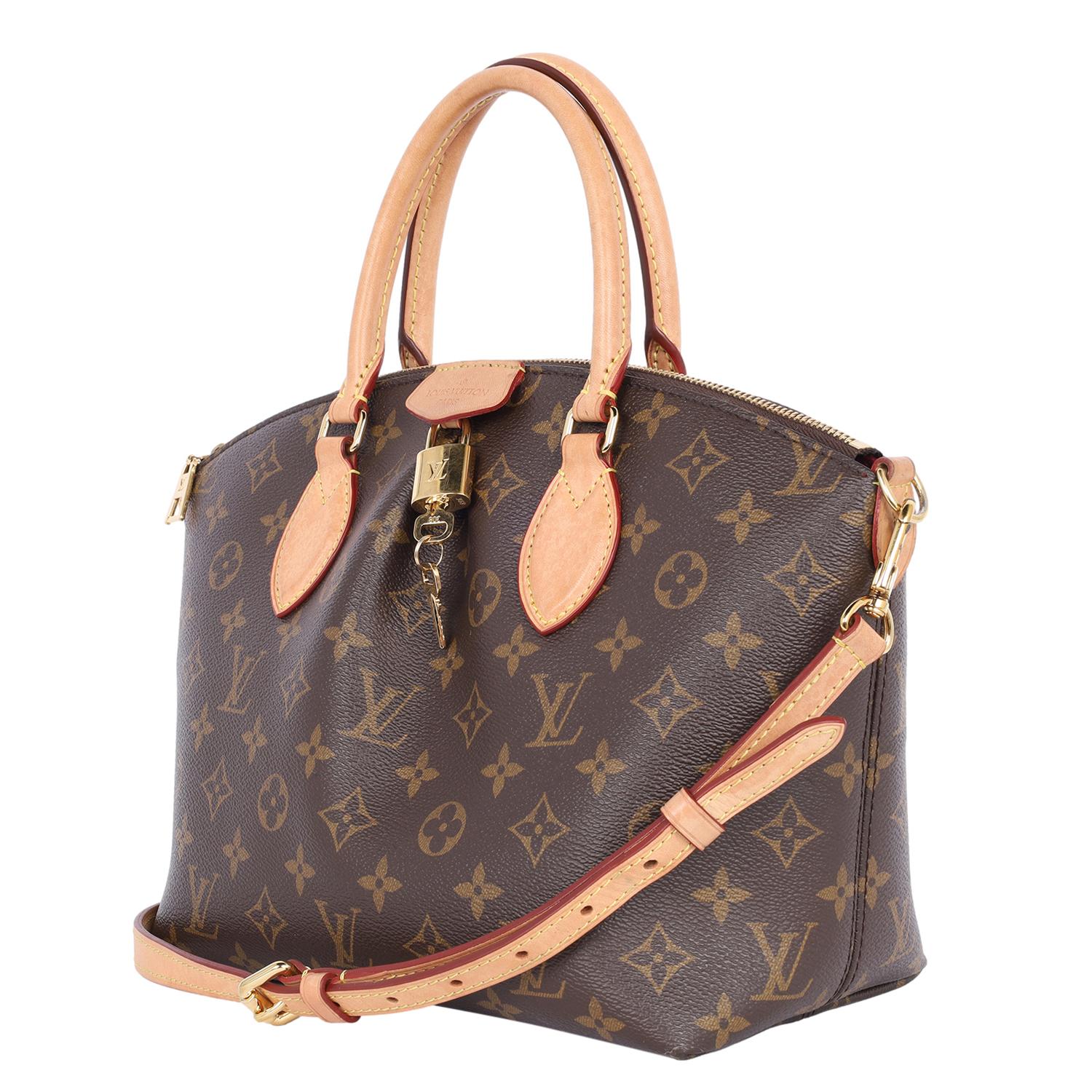 Louis Vuitton Boetie Monogram Canvas Crossbody Bag Brown 1