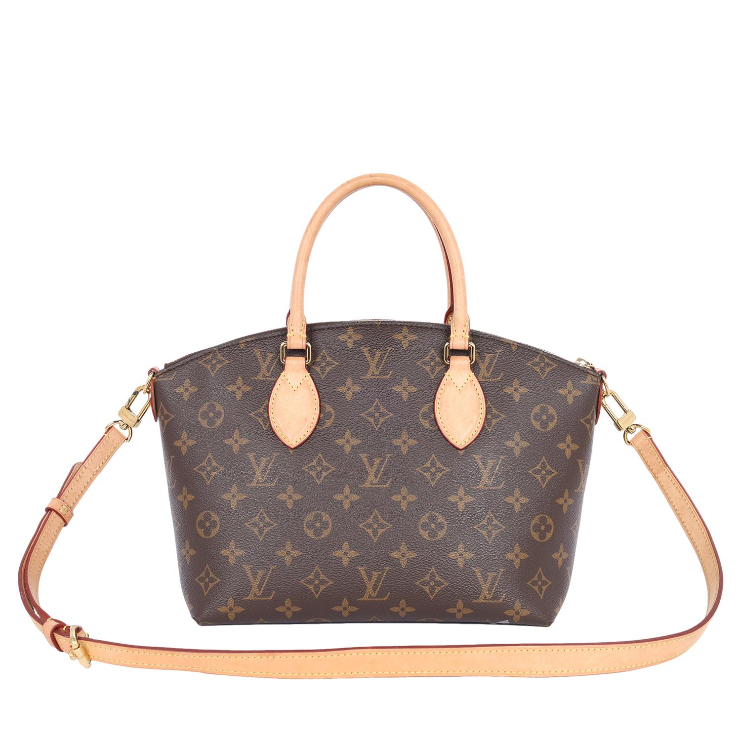 Louis Vuitton Boetie Monogram Canvas Crossbody Bag Brown 2