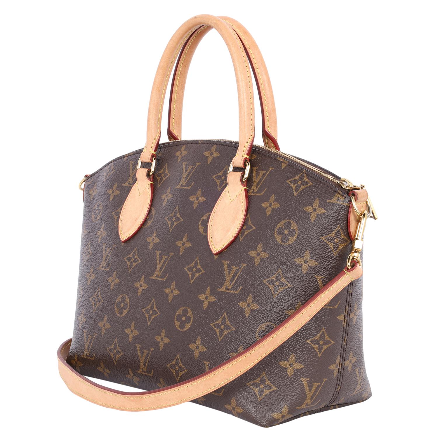 Louis Vuitton Boetie Monogram Canvas Crossbody Bag Brown 4